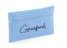 Load image into Gallery viewer, Personalised signature style pencil case - 9 colours