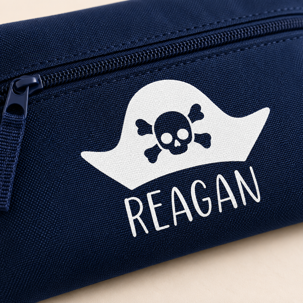 Personalised Pirate Pencil Case – Custom Name Kids’ School Stationery Pouch