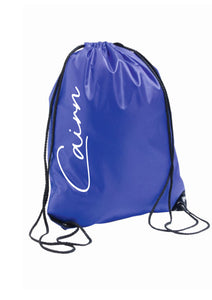 Personalised signature style drawstring gym bag - 8 colours