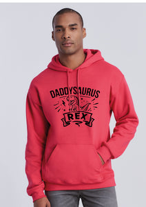 Daddysaurus Rex mens hoody - twinning option