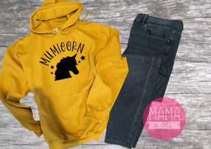 Mumicorn Mustard Ladies Hoody