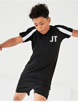 Load image into Gallery viewer, Personalised your initials Print Kids football shirt style t-shirt