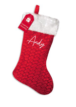 Load image into Gallery viewer, Personalised Christmas stocking - family set - signature style