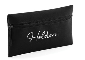 Personalised signature style pencil case - 9 colours