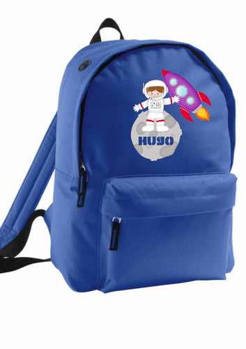 Personalised astronaut rucksack