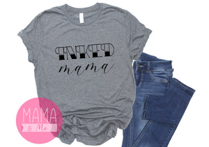 Inked Mama print Ladies t-shirt