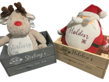 Load image into Gallery viewer, Personalised Christmas Eve box / crate - North Pole Express Delivery