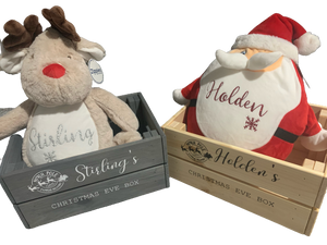 Personalised Christmas Eve box / crate - North Pole Express Delivery