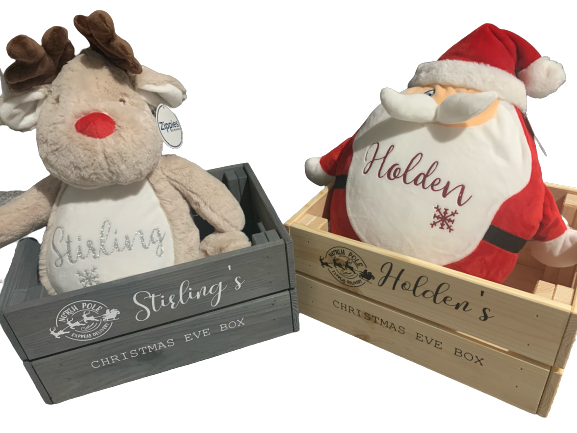 Personalised Christmas Eve box / crate - North Pole Express Delivery