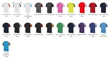 Load image into Gallery viewer, Personalised Daddy and your number Print mens football shirt style t-shirt