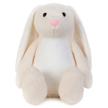 Load image into Gallery viewer, PERSONALISED: Easter bunny rabbit soft toy teddy stuffed toy - your kids name - 1st first Easter , Happy Easter